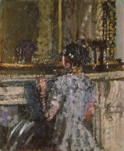 Girl Looking into a Mirror by Walter Richard Sickert